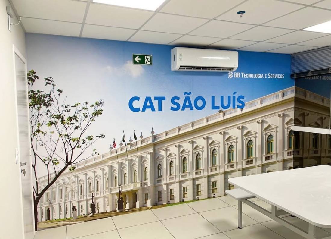 Comunicação visual interna em unidades da BB Tecnologia e Serviços