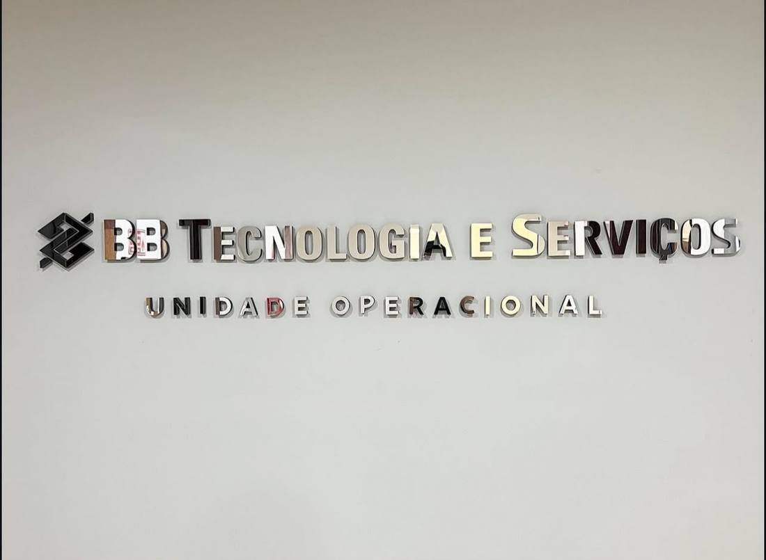 Comunicação visual interna em unidades da BB Tecnologia e Serviços